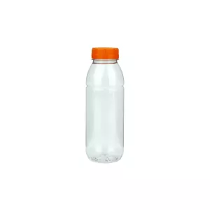 Bouteilles PET Servipack , bouchon orange 33cl